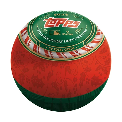2025 Topps Holiday MLB Baseball Collector Tin