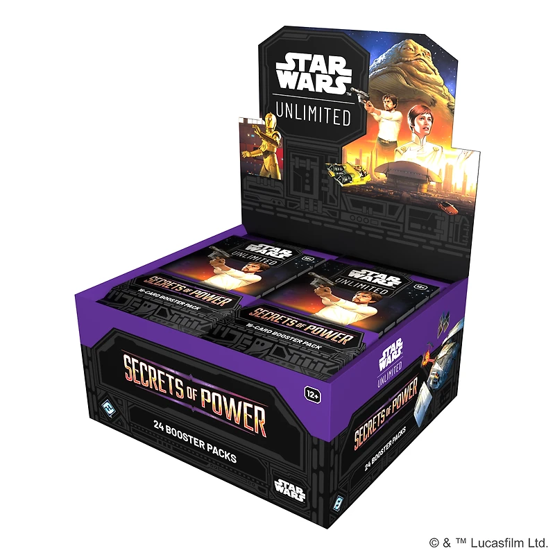 Star Wars: Unlimited: Secrets of Power: Booster Box (24 Boosters)