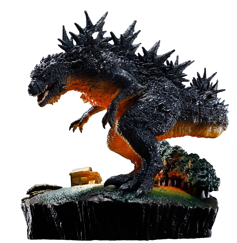 MegaHouse Godzilla 1.0 from 0 to 1 Petitrama EX Godzilla 3.3-in Figure (Styles May Vary)