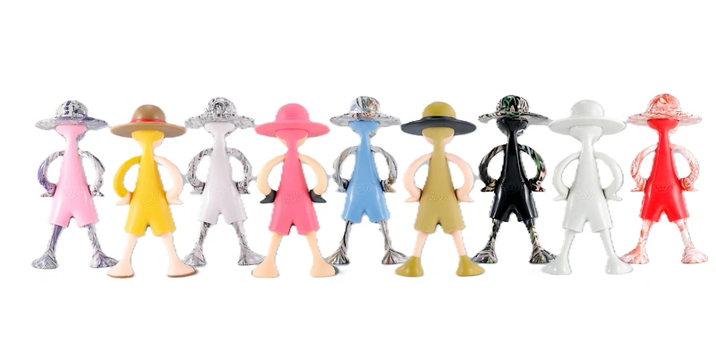 Tamashii Nations One Piece Luffy's Archive of Adventure (Vol.2) 3.4-in Figure (Styles May Vary)