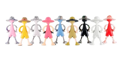 Tamashii Nations One Piece Luffy's Archive of Adventure (Vol.2) 3.4-in Figure (Styles May Vary)