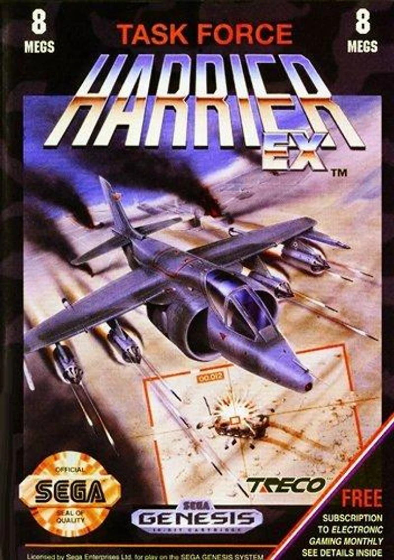 Task Force Harrier - Sega Genesis