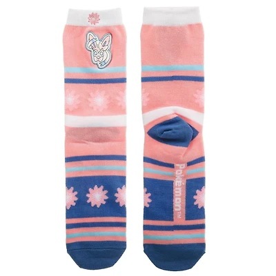 Pokemon Sylveon Crew Sock GameStop Exclusive