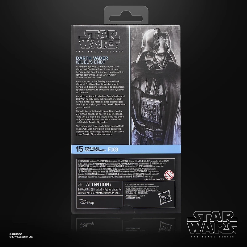 Hasbro Star Wars: The Black Series Darth Vader (Duel’s End) Obi-Wan Kenobi 6-in Action Figure