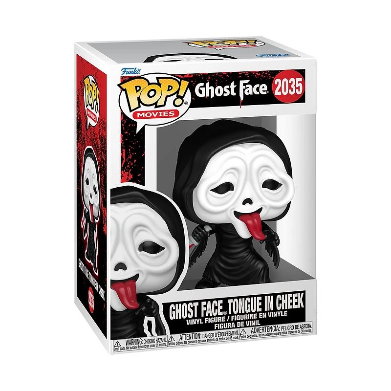 Funko POP! Movies: Ghost Face Tongue in Cheek 3.8-in Vinyl Figure