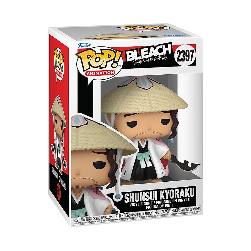 Funko POP! Animation: BLEACH: Thousand-Year Blood War Shunsui Kyoraku 4.2-in Vinyl Figure