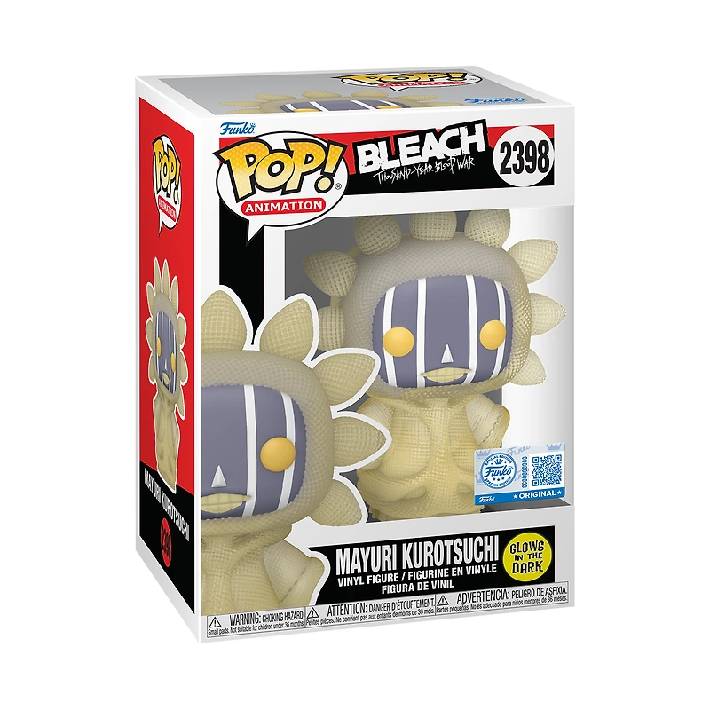 Funko POP! Animation: BLEACH: Thousand-Year Blood War Mayuri Kurotsuchi 4.5-in Glow-in-the-Dark Vinyl Figure