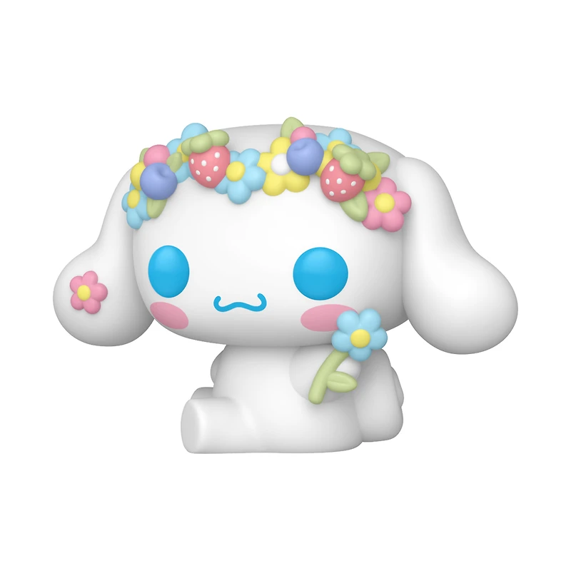 Funko POP! Sanrio: Hello Kitty and Friends Cinnamoroll with Flower 3.4-in Vinyl Figure