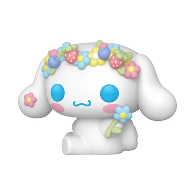 Funko POP! Sanrio: Hello Kitty and Friends Cinnamoroll with Flower 3.4-in Vinyl Figure