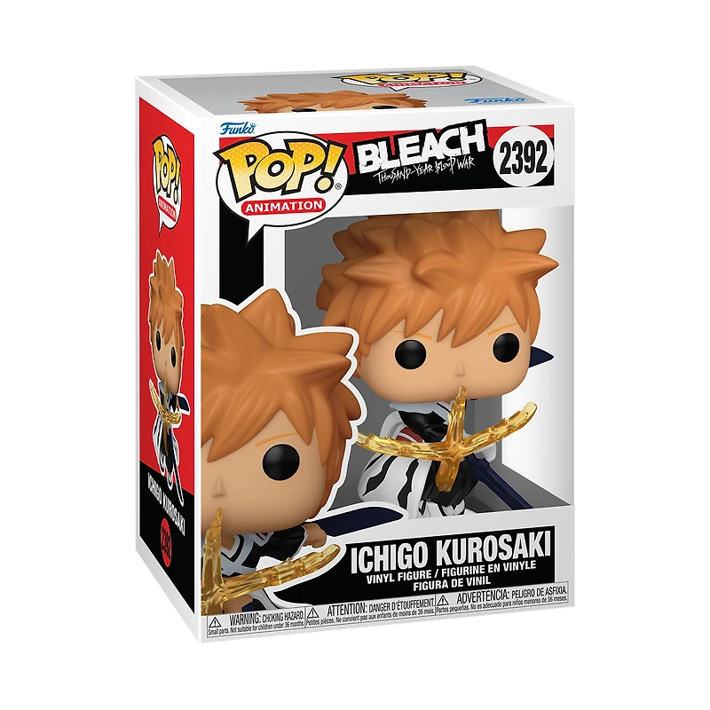 Funko POP! Animation: BLEACH: Thousand-Year Blood War Ichigo Kurosaki 4.7-in Vinyl Figure