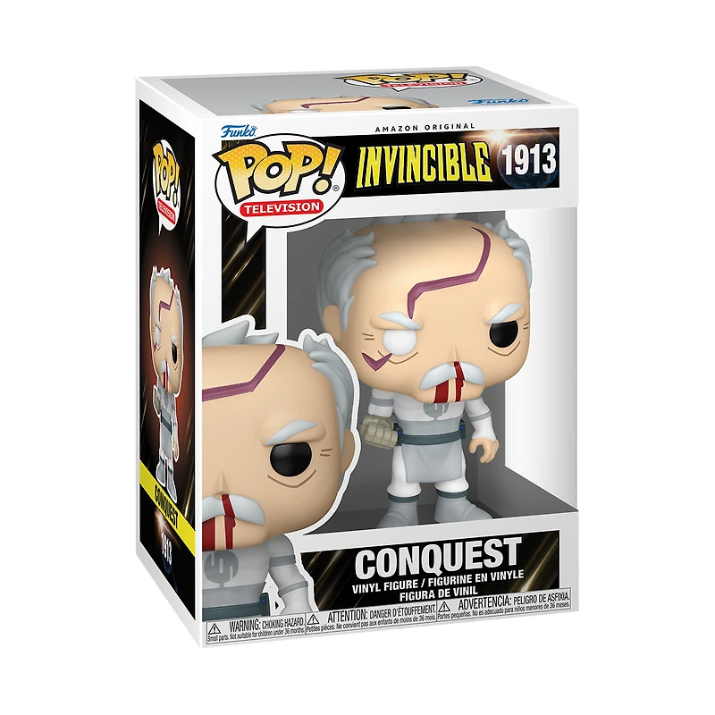 Funko POP! Television: Invincible Conquest (or Chase) 4-in Vinyl Figure