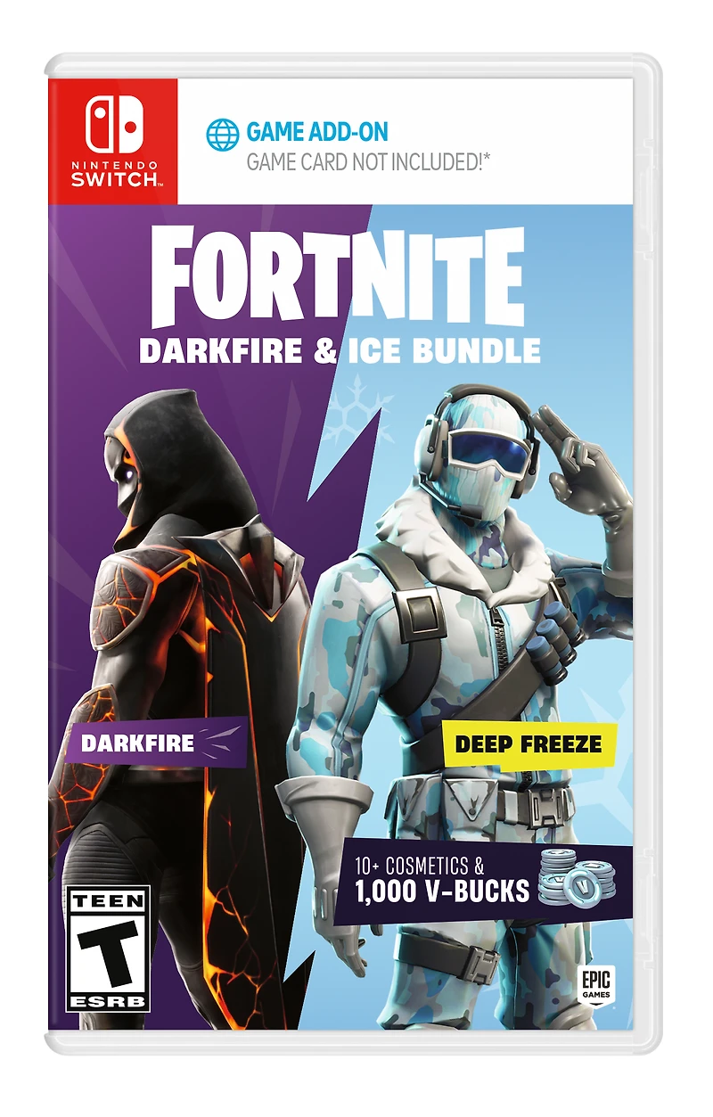 FORTNITE - Darkfire and Ice Bundle (Code in Box) - Nintendo Switch