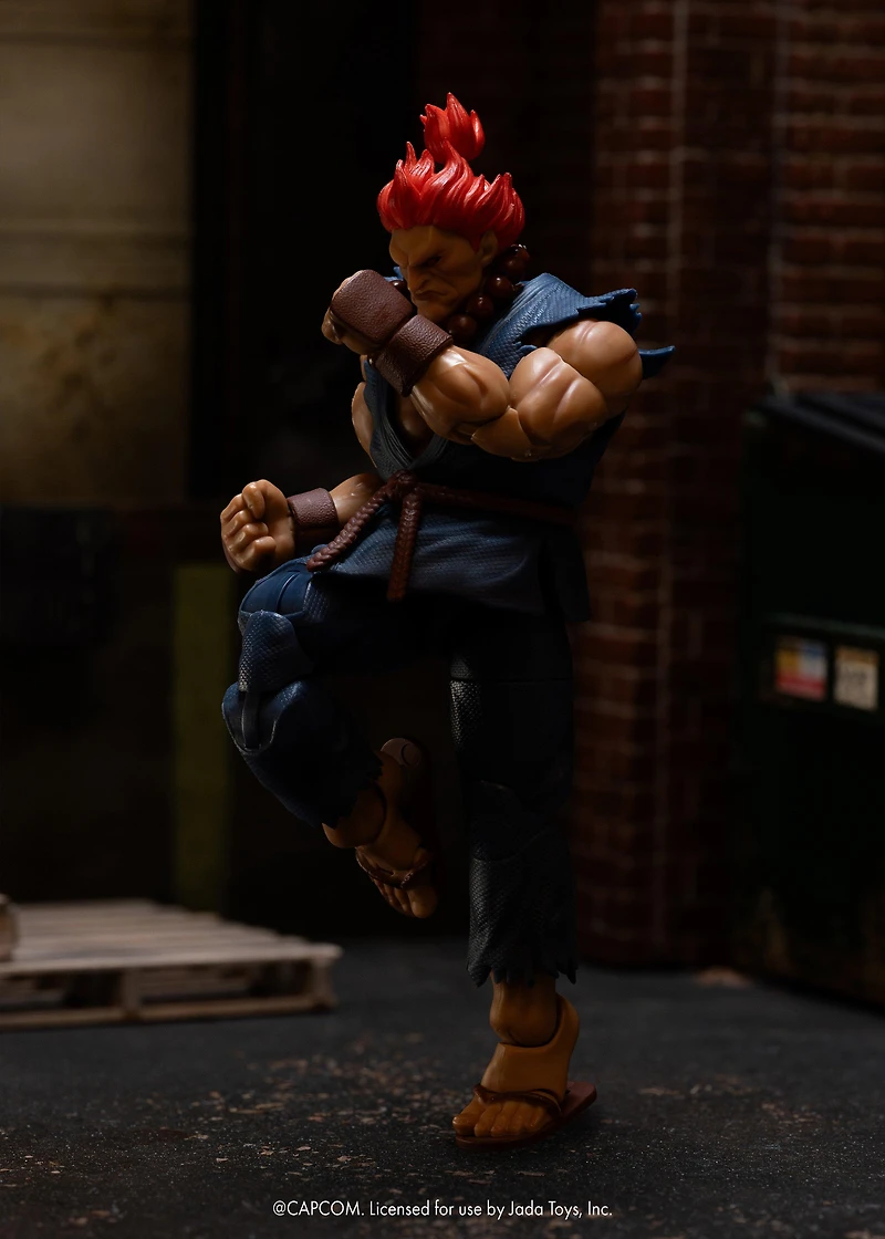 Jada Toys Street Fighter II Akuma 6-In Action Figure