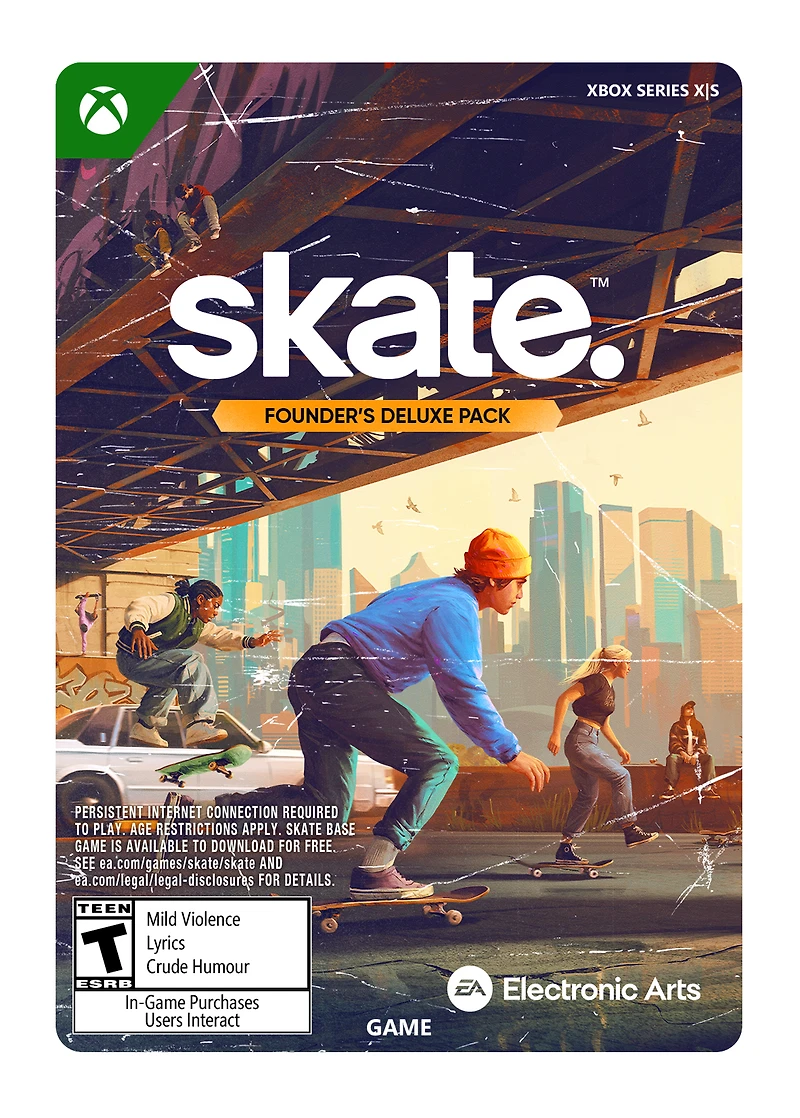 SKATE: Founder's Deluxe Edition - Xbox Series X/S