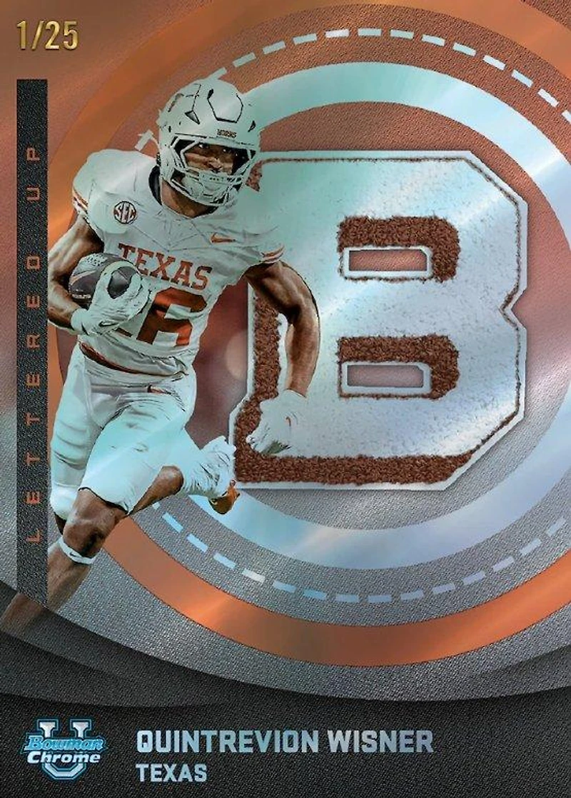 2025 Bowman Chrome University Football Mega Box