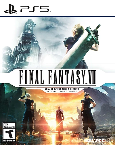 FINAL FANTASY VII REMAKE INTERGRADE and REBIRTH Twin Pack
