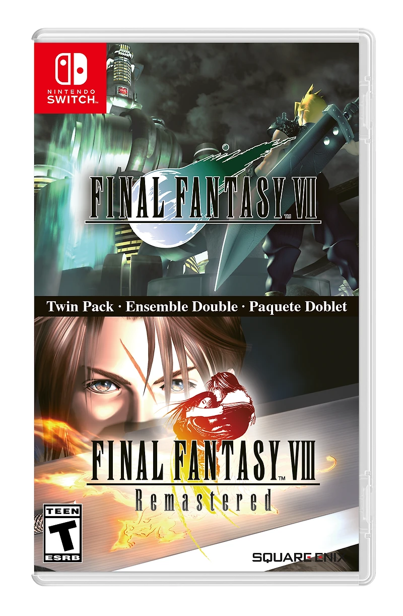 FINAL FANTASY VII and FINAL FANTASY VIII Remastered Twin-Pack