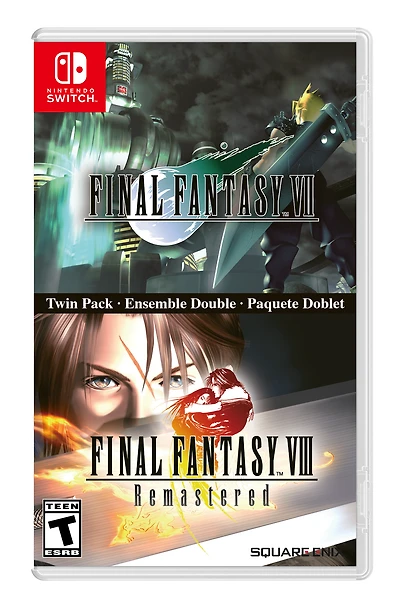 FINAL FANTASY VII and FINAL FANTASY VIII Remastered Twin-Pack