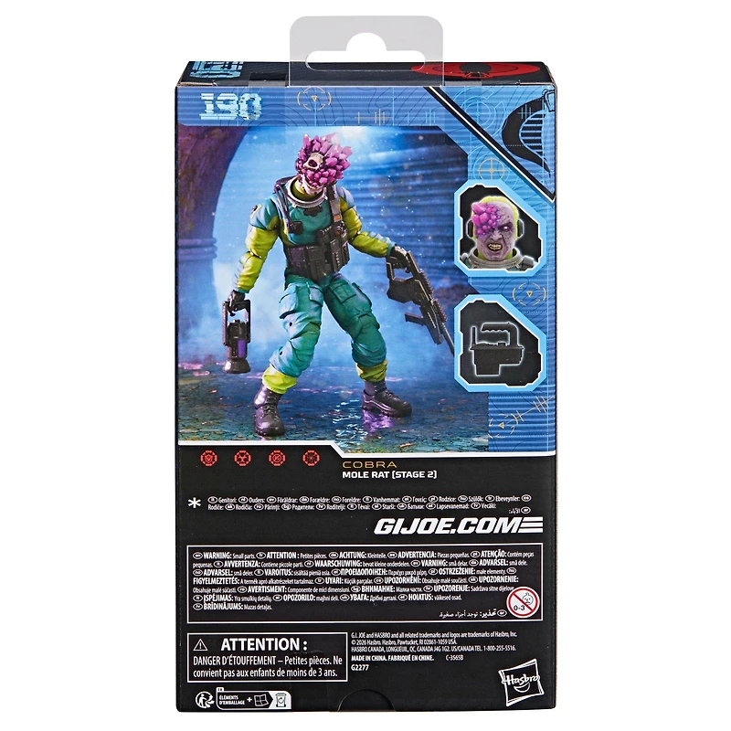 Hasbro G.I. Joe Classified Series Dark Energon-infected Cobra Mining Technician 6-in Action Figure