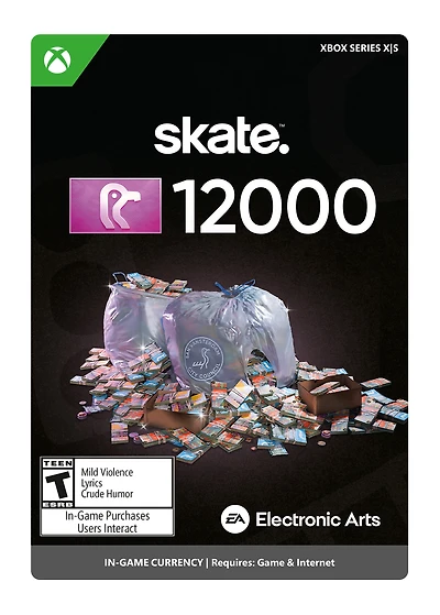 SKATE: 12000 SV Bucks - Xbox Series X/S
