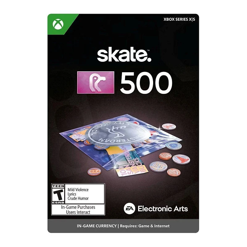 SKATE: 500 SV Bucks - Xbox Series X/S