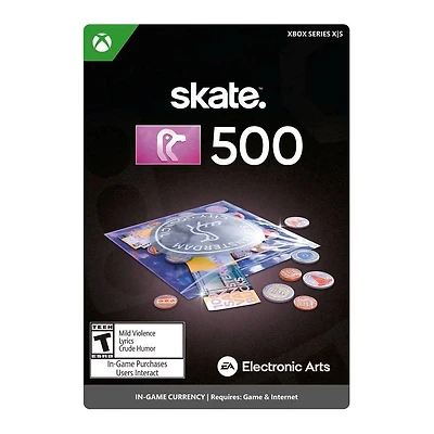 SKATE: 500 SV Bucks - Xbox Series X/S