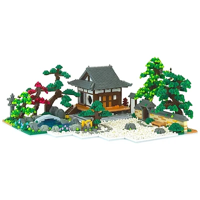 Nanoblock Advanced Hobby Series Japanese Garden Deluxe Edition