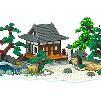 Nanoblock Advanced Hobby Series Japanese Garden Deluxe Edition