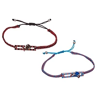 Sonic the Hedgehog Sonic and Shadow Sliding Cord Bracelets GameStop Exclusive
