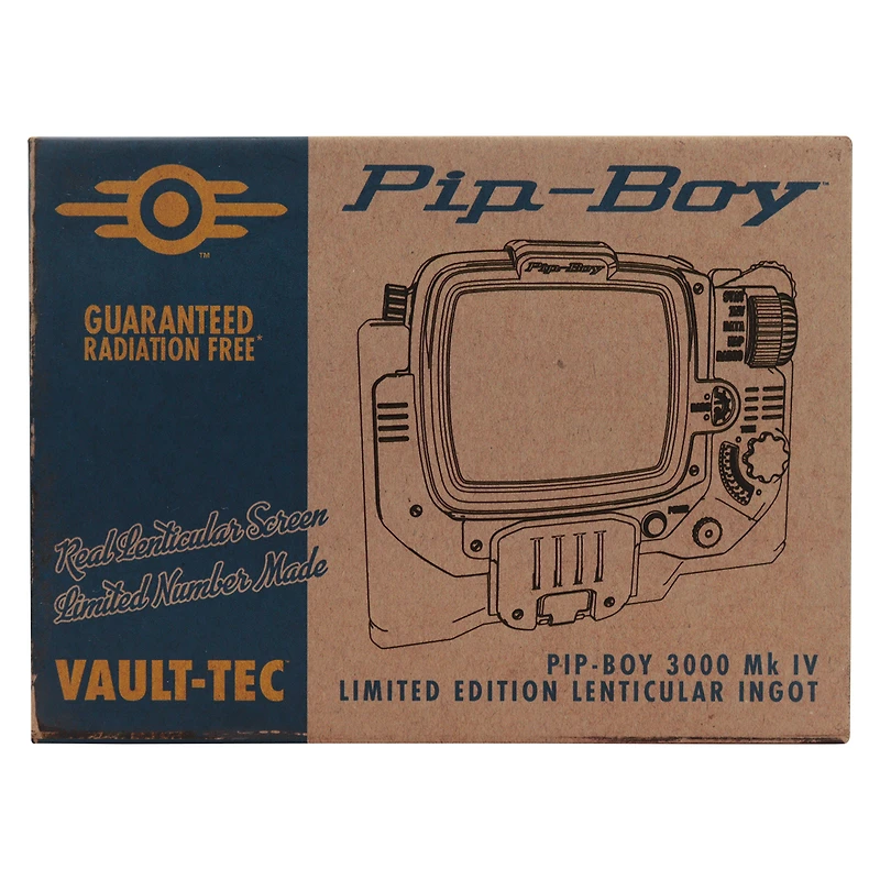 Fallout Pip-Boy Lenticular Ingot Replica