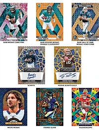 2025 Panini Mosaic NFL Football Mega Box