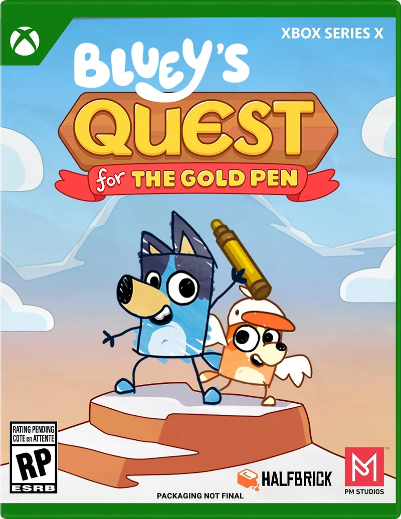 Bluey's Quest for The Gold Pen - Xbox Series X