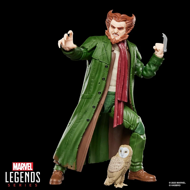 Hasbro Marvel Legends Retro Series Spider-Man Owl 6-in Action Figure