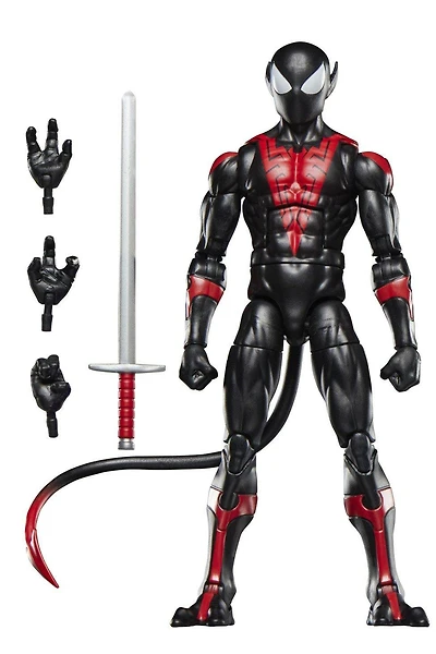 Hasbro Marvel Legends Retro Series Spider-Man Uncanny Spider-Man (Nightcrawler) 6-in Action Figure