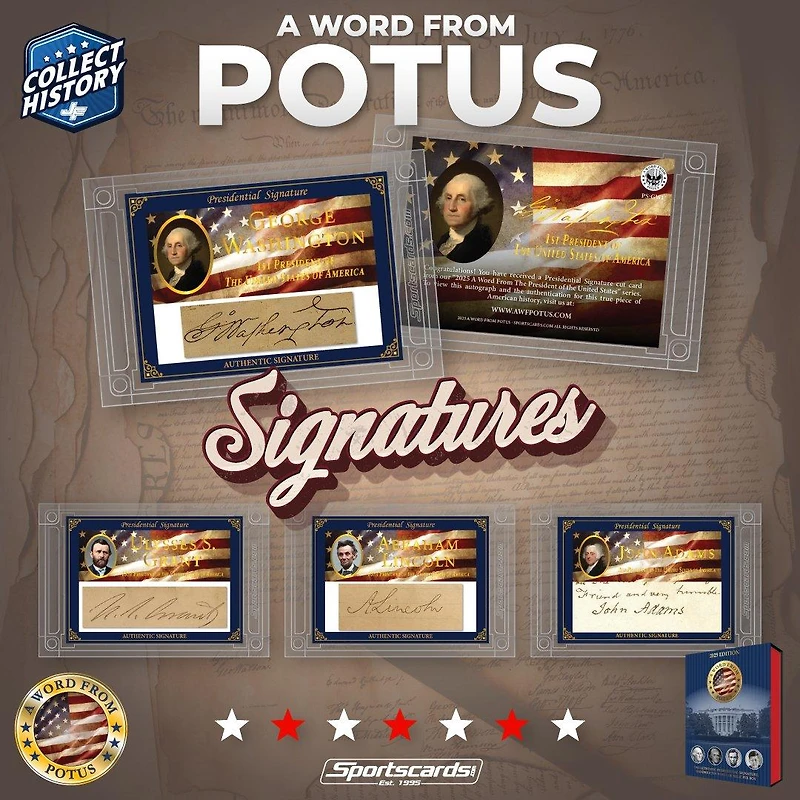 2025 POTUS A Word From the President Hobby Box