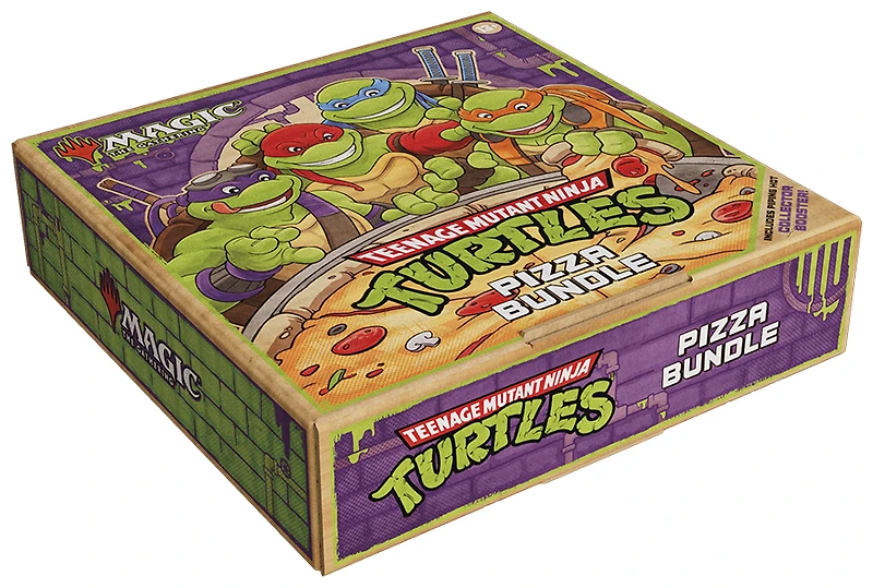 Magic: The Gathering Teenage Mutant Ninja Turtles Pizza Bundle Box