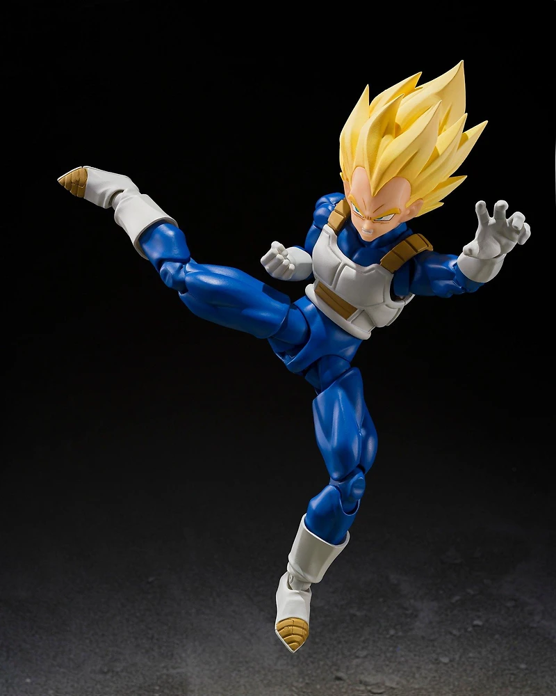 Bandai Dragon Ball Z Tamashii Nations S.H.Figuarts Super Saiyan Vegeta (Dangerous Pride) Figure