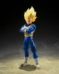 Bandai Dragon Ball Z Tamashii Nations S.H.Figuarts Super Saiyan Vegeta (Dangerous Pride) Figure