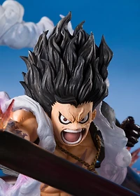 Bandai One Piece Tamashii Nations Figuarts Monkey.D.Luffy Gear 4 Snake Man King Cobra Figure