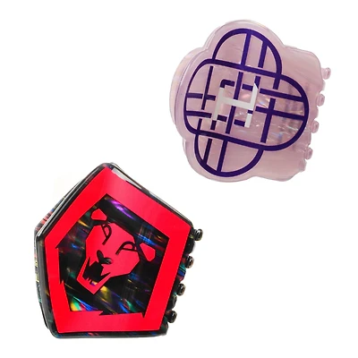 KPop Demon Hunters Huntrix and Saja Boys Hair Clip Set GameStop Exclusive