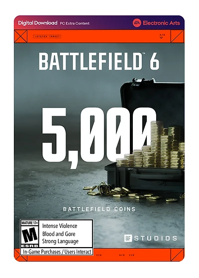Battlefield 6 Battlefield Coins - PC EA app 5000