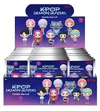 KPop Demon Hunter Series 1 3D Foam Bag Clip Blind Bag (Styles May Vary)