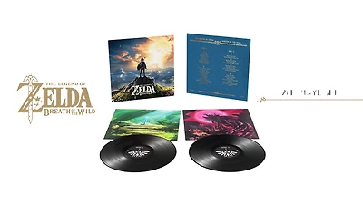 The Legend of Zelda Breath of the Wild 2 LP Vinyl
