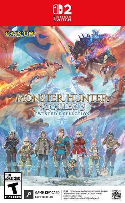 Monster Hunter Stories 3: Twisted Reflection (Game Key Card) Nintendo Switch 2