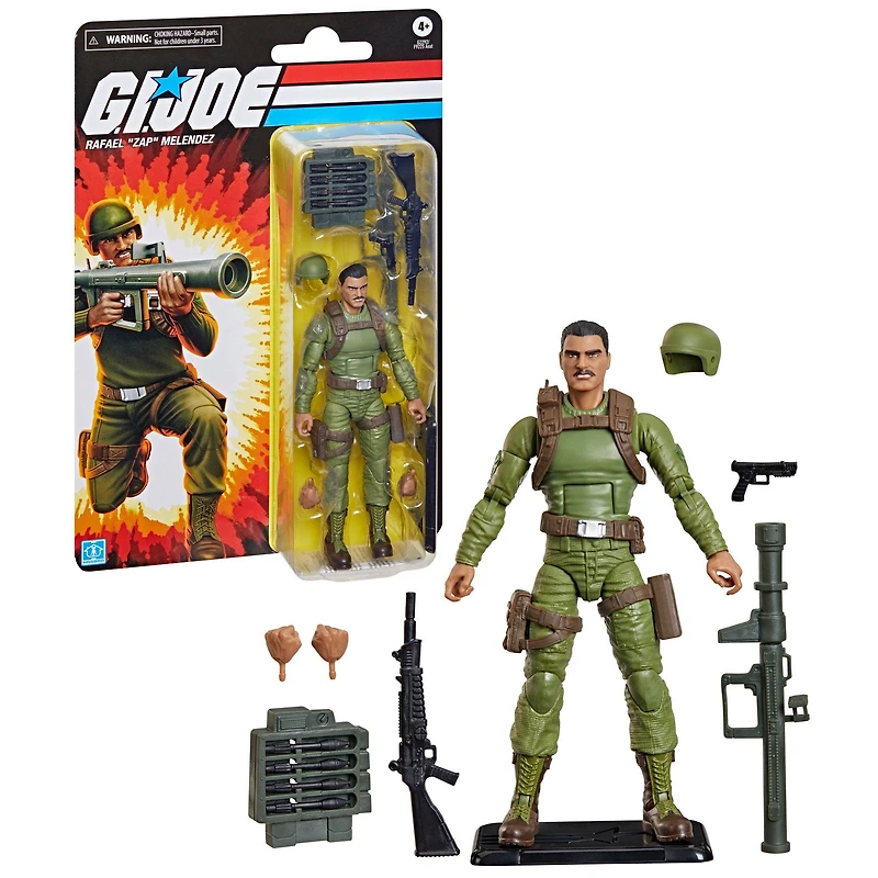 Hasbro G.I. Joe Classified Series Retro Mandark (Lifeline) 6-in Action Figure