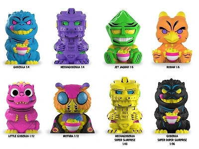 Rokimoto x Godzilla Black Light 3-in Figure Blind Box GameStop Exclusive (Styles May Vary)