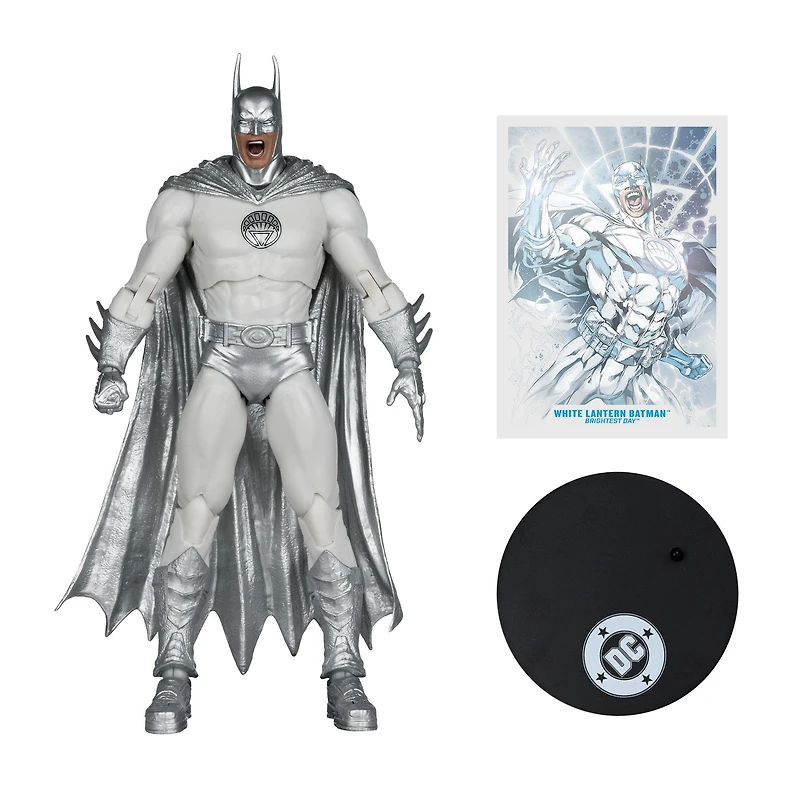 McFarlane Toys DC Multiverse Batman Brightest Day White Lantern Batman 7-in Figure