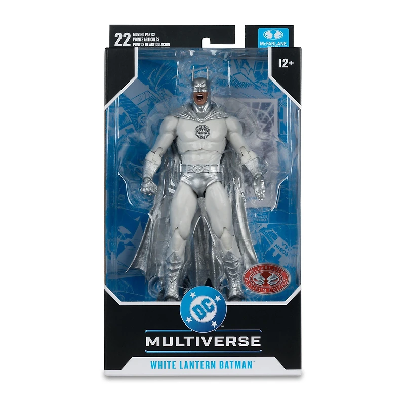 McFarlane Toys DC Multiverse Batman Brightest Day White Lantern Batman 7-in Figure