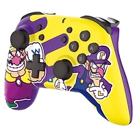 HORIPAD Wireless Controller for Nintendo Switch - Wario and Waluigi