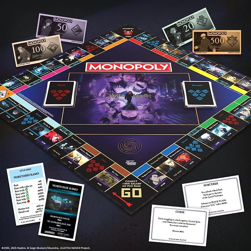 Monopoly: Jujutsu Kaisen Board Game